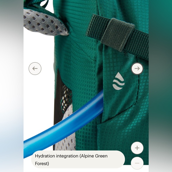 DeuterSpeed Lite 22 SL Pack Women's in Alpine Green Forest - Picture 5 of 15